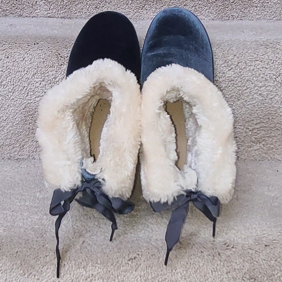 Blue Fur Bootie - Picture 6 of 7